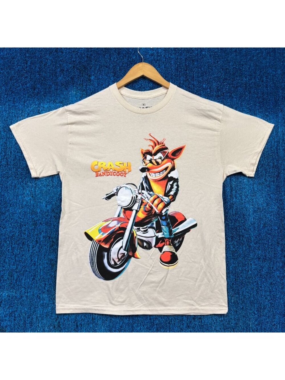 Crash Bandicoot Graphic Video Game T-Shirt Size Medium